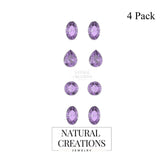 amethyst earrings